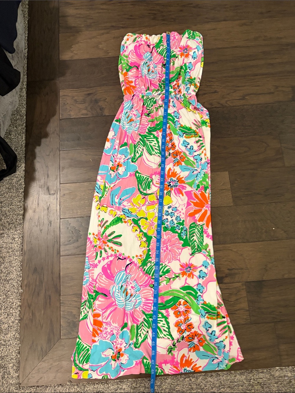 Lilly Pulitzer for Target Nosey Posey Maxi Dress Sz M - Picture 5 of 7